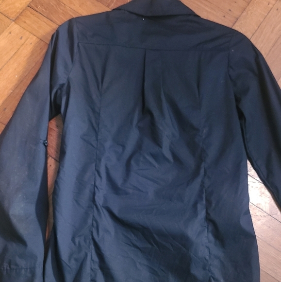 FRESH BREWED LOS ANGELES LONDON 100% AUTHENTIC BLACK BUTTON DOWN SHIRT NWOT - Picture 8 of 10